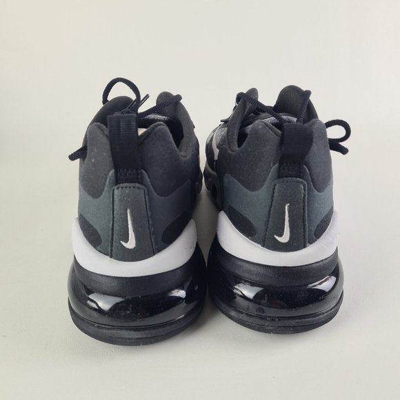 Nike Air Max 270 React Black Running Sneakers Athletic Mens Shoes - Picture 5 of 11